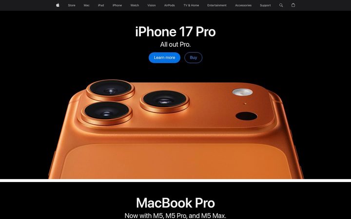 Apple screenshot